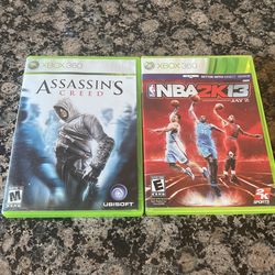 Assassins Creed & NBA 2K13