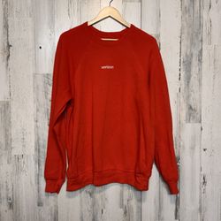 Verizon Red Logo Crewneck Sweatshirt XL Unisex