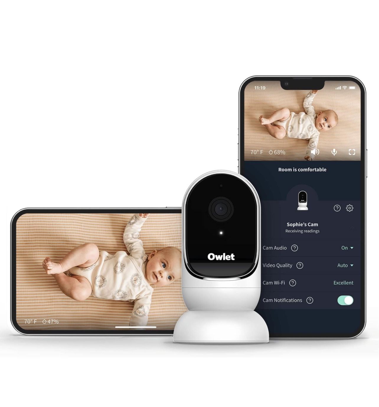 Owlet Cam Video Baby Monitor - Smart Baby