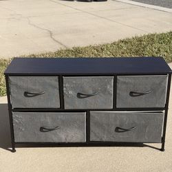 Selling a 39.5 × 11.75-inch organizer with 5 drawers