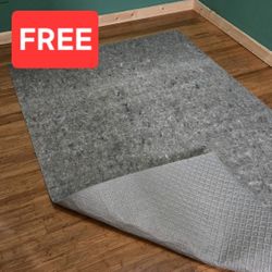 Free Pet Proof Rug Pad 93x59"