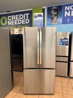 LG 33 in. W. 21 cu.ft. SMART Counter Depth MAX French Door Refrigerator with Ice Maker