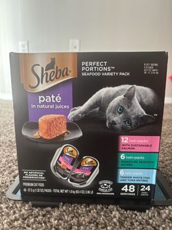Sheba Paté 24 Twin-packs