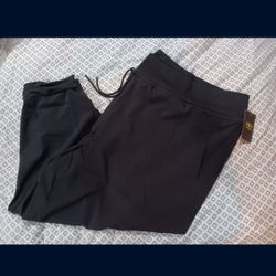 New Ladies Plus Size Athletic Works Commuter Joggers