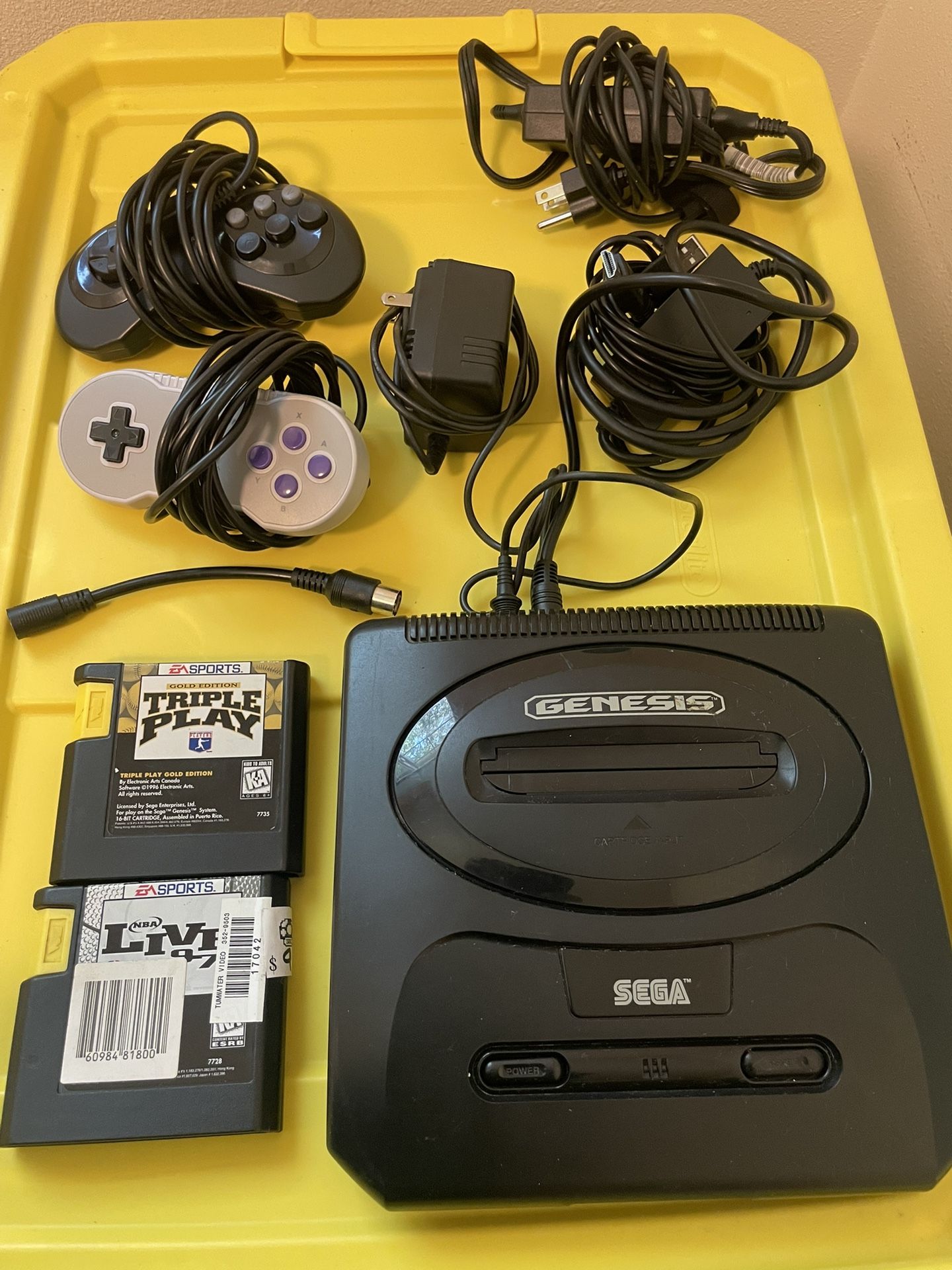 Sega Genesis Slim w/ Extra’s