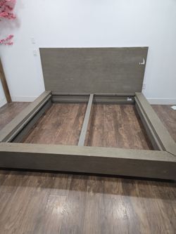 RH King size bed frame