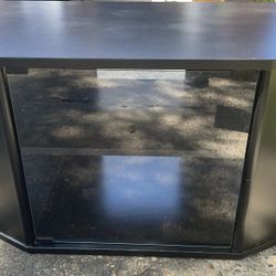 T.V Stand With Glass Door 