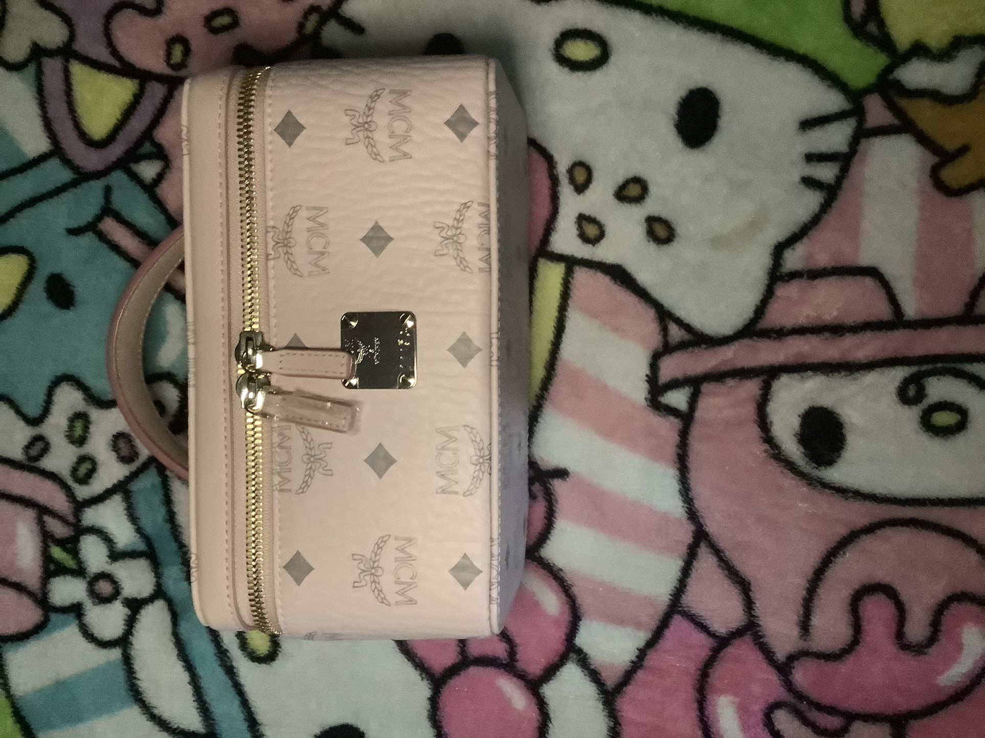 ROCKSTAR VANITY CASE MINI BAG Pink New Authentic