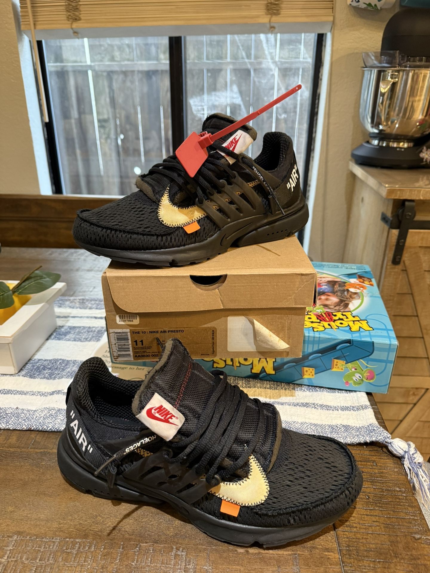 Off-White x Air Presto ‘Black’ size 11
