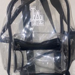 See Through Backpack & Crossbody Bag
