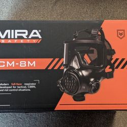 MIRA CM-8M® Full Face Respirator Pack incl. NBC-77 Filter & Military Drop Leg Pouch