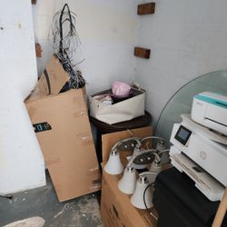 Printers, Light Fixture, Hp Printer Ect.