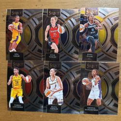 2024 SELECT WNBA LOT OF 11 PREMIER LEVEL CARDS