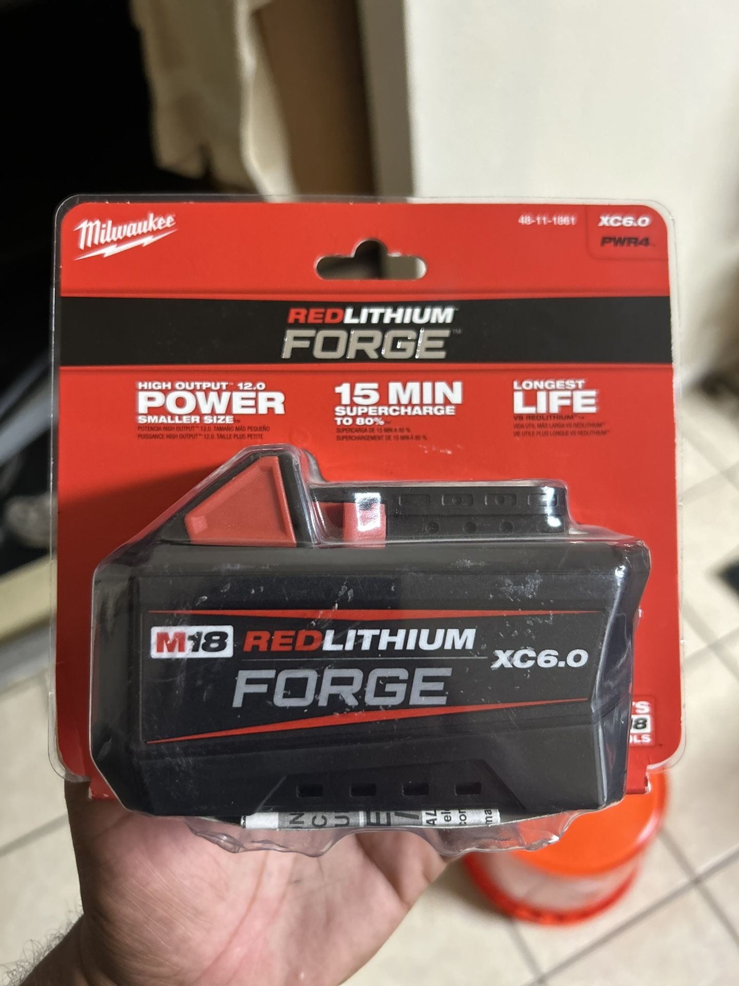 Milwaukee 6.0 Forge Battery