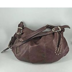 Leather Hobo Bag 