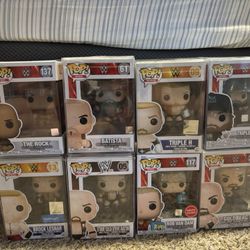Massive Wwe Funko Pop Lot 