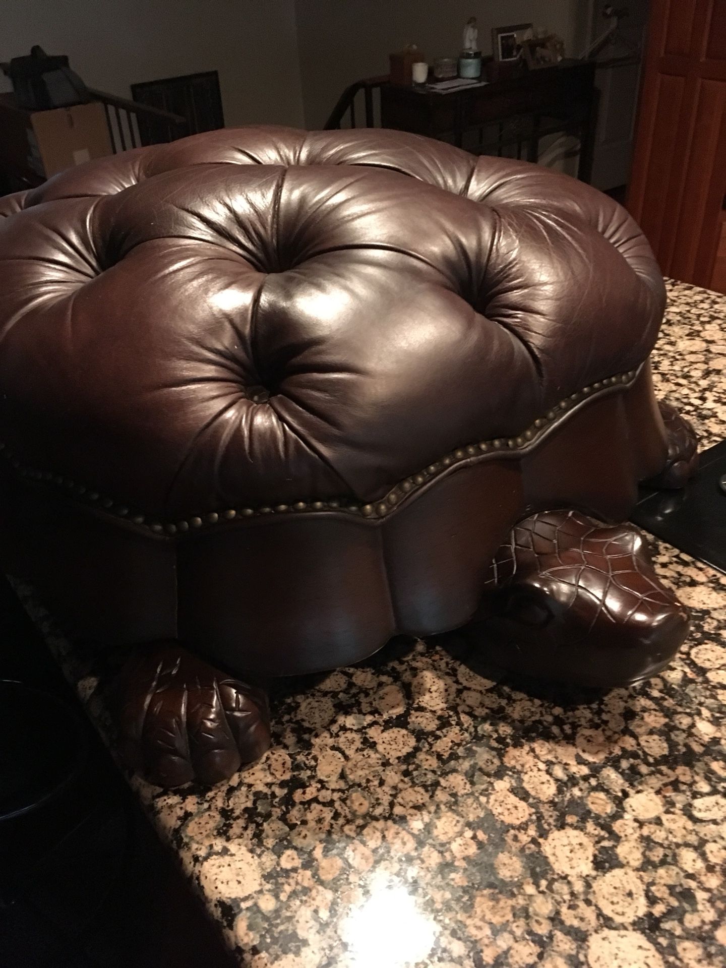 Turtle footstool for 2025 sale