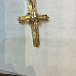14k Yellow Gold Pendant #108581-1 MJ 
