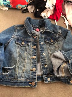 Toddler girl denim jacket