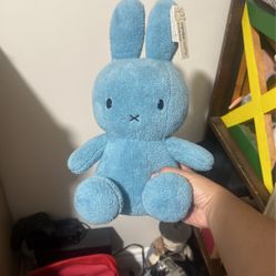 Miffy Blue Plush New With Tags 