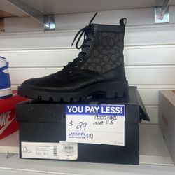 Coach Combat Boots