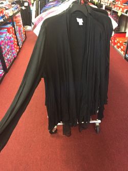 Black cardigan tops