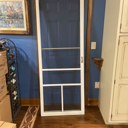 Screen Door: Wood Frame