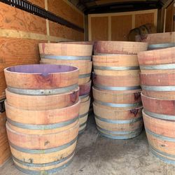 Wine Barrels 1/2 size 🍅