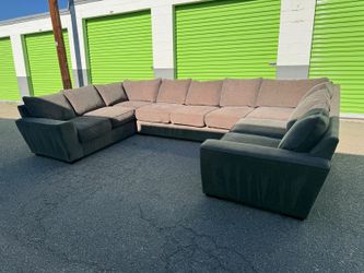 Designer Oversized Custom Sectional – Huge Family Sofa
