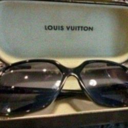 Louis Vuitton glasses/sunglasses with LV case and  Etched with LV in Glasses