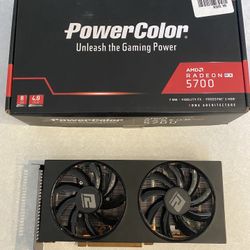 PowerColor AMD Radeon 5700 RX GPU 