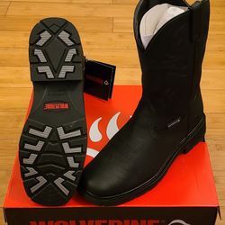 Wolverine Work Boots Size 8 For Men