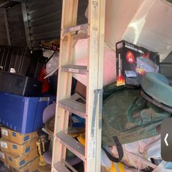 Home Base fiberglass 6-Steps Ladder Foldable Multipurposed Portable Non-Slip USA