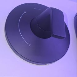 Kohler Matte Black Modern Shower Valve Set Lever Handle Temperature Control