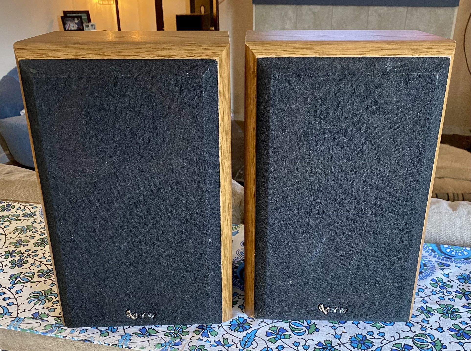 New Foam! Infinity Reference One Bookshelf Speakers for Sale in