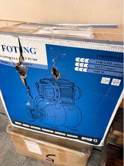 Water pump/ pressure tank