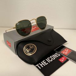 Rayban Hexagonal sunglasses unisex