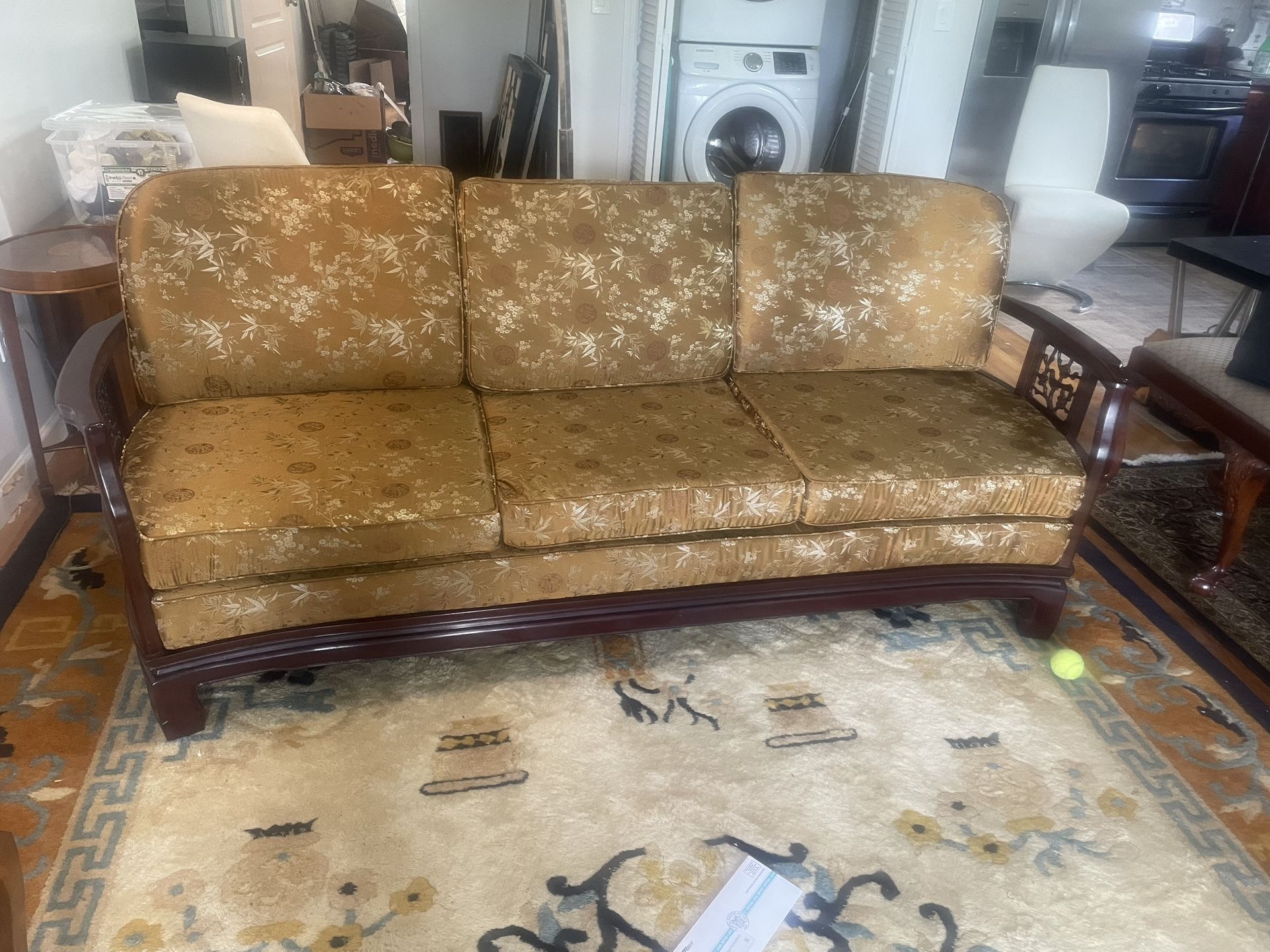 Antique Oriental Sofa Solid Rosewood