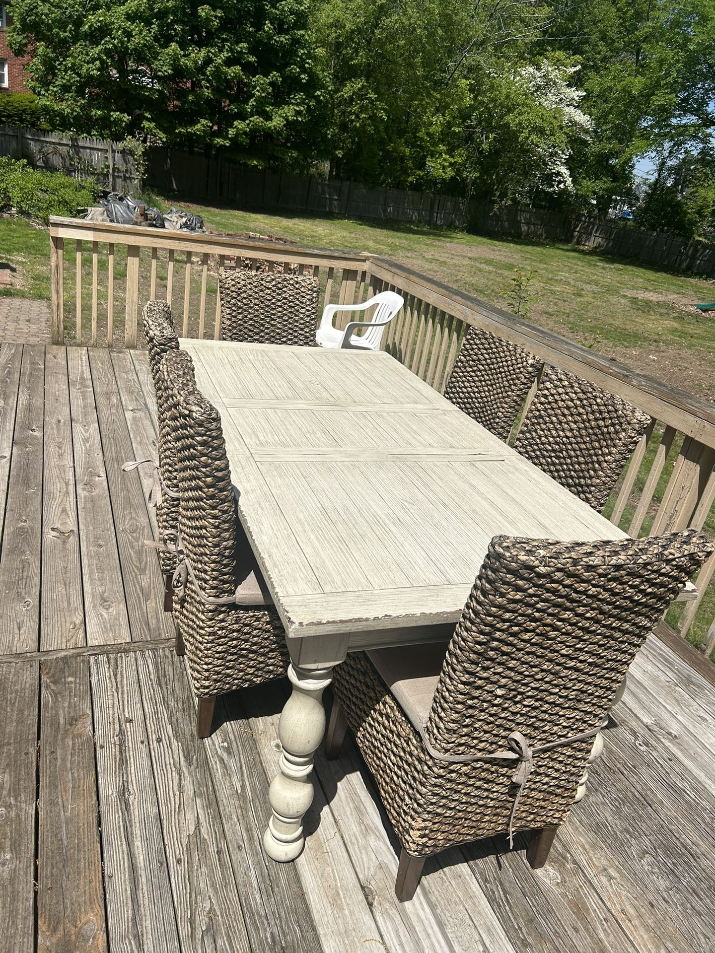 Wood Rustic Style Table