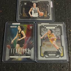 Caitlin Clark (3) Rookie Basketball Cards