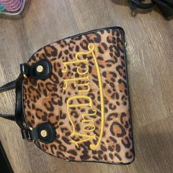 Von Dutch leopard bag