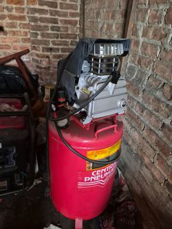 Mechanical lift ,craftman toolbox with tools ,compressor  ect.