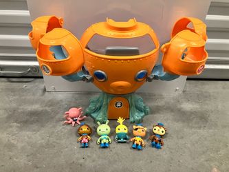 2010 Mattel Fisher Price Octonauts Octopod Adventure Playset Play Set Incomplete