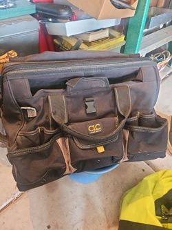Tool bag CLC PROFESSIONAL Bag, canvas 20 inside, Perfect Excellent Condition E Mesa