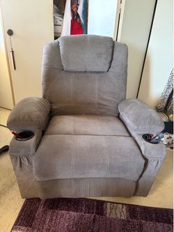 Gray Recliner FREE