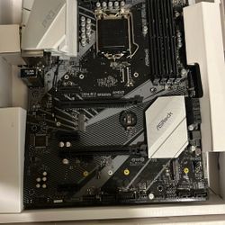 Asrockz490 Pro Ac Motherboard With 512gb Nvme Ssd