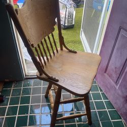 Wood Chair /stool