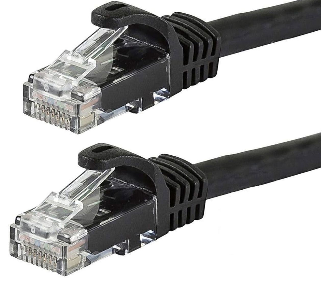 12-Pk Monoprice Cat6 7ft Patch Cables