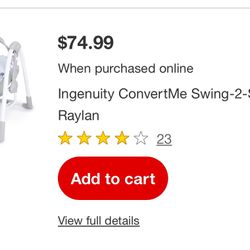 ingenuity power adapt portable swing 