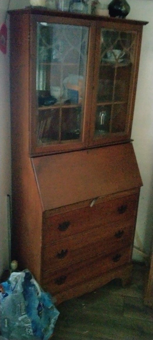 Hutch Desk Vintage 